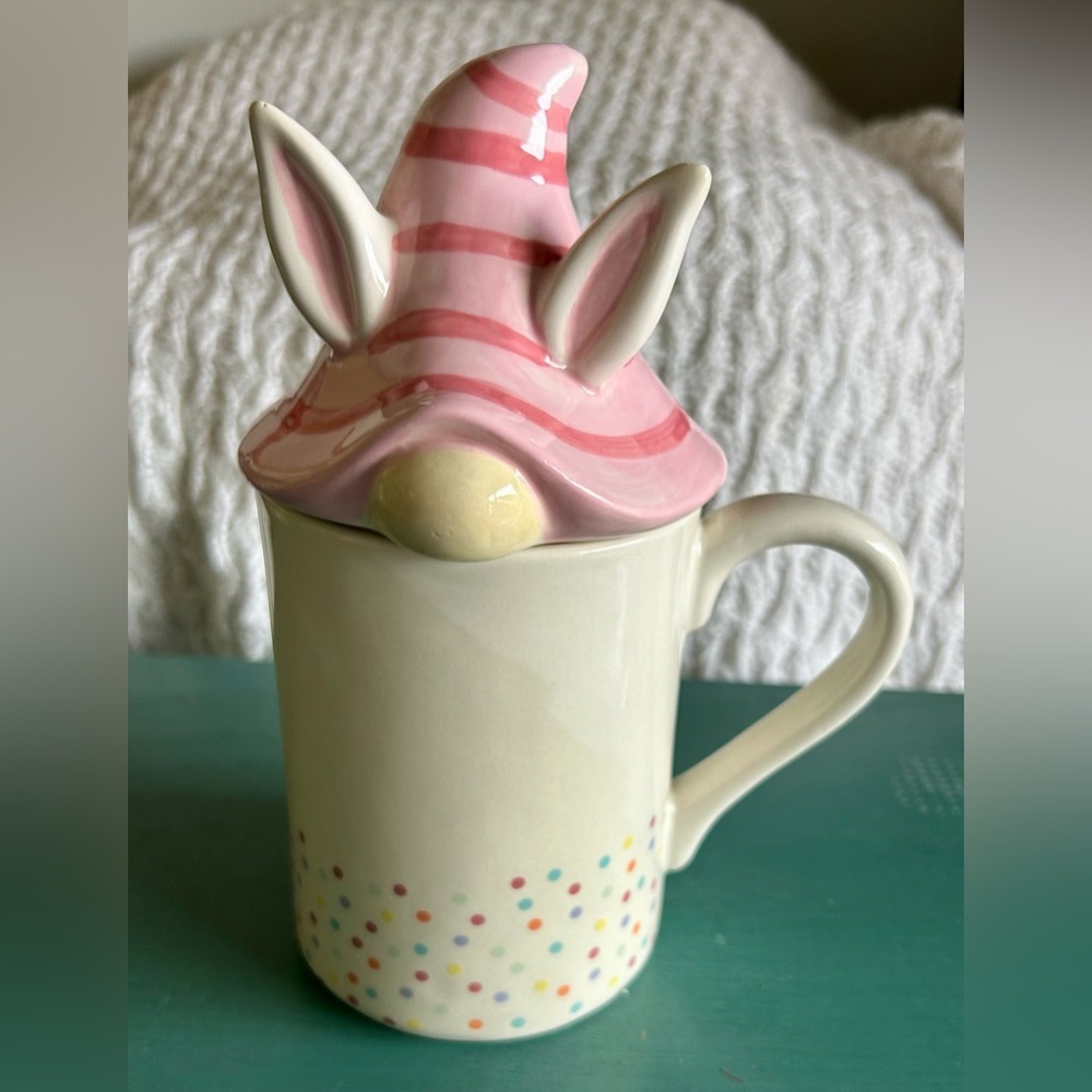 Carrot Patch Cottage Gnome Mug.